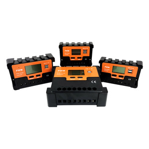 Pwm <b>Solar</b> <b>Charge</b> <b>Controller</b> 12V 24V 48V With Display And Usb For <b>Solar</b> System - Product Image 1