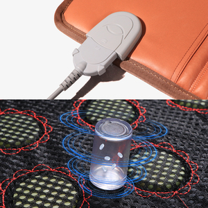 Estera PEMF Bio Jade personalizada de fábrica, turmalina infrarroja lejana, terapia de piedra caliente, almohadilla magnética, aplicación de masaje corporal - Product Image 3