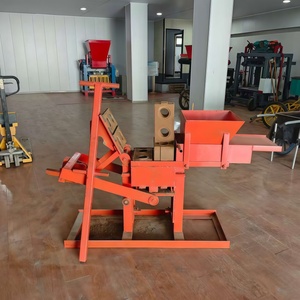 Лидер продаж: ручная машина для формования глиняных блоков в Нигерии с заменяемыми формами, экологичная и энергосберегающая - Product Image 1