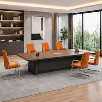 Chaise de bureau de direction en cuir de luxe, ergonomique, à cantilever, pour salle de réunion