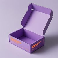 Neu Eingetroffene Einfache Faltbare Kleidungs- und Schuhverpackungsbox mit Individuellem Logo, Wellpappe-Geschenkbox für Bekleidung und Versand