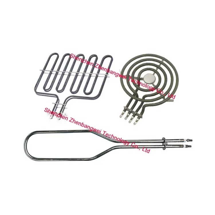 ZBW ss304 electric roasting oven flat spiral heating element for coil,heater spiral heating element,heating elements for oven