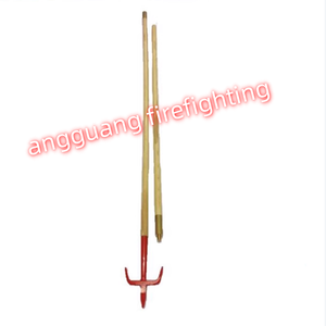 Crochet de sauvetage ou crochet de sauvetage pour <span class=keywords><strong>hélicoptère</strong></span> Angguang 4,2 mètres avec poignée en bois, crochet de sauvetage pour lutte contre les incendies, crochet de sauvetage - Product Image 2