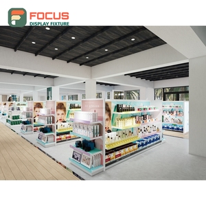 Custom Wig Display Cabinet Wood Glass Multi Layer Shelf Drawer Hair Store Display Cabinet Fixture - Product Image 1