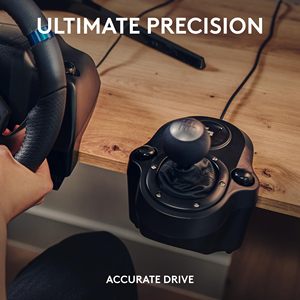 2024 vente chaude manette de vitesse Logitech Original Driving Force Compatible avec les roues de course G29/G920/<span class=keywords><strong>G923</strong></span> pour manette de vitesse Logitech Ps5/Ps4 - Product Image 5