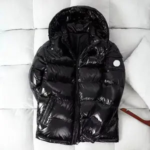 Parka de inverno nova jaqueta masculina quente engrossado moda ao ar livre casacos populares jaquetas simples cor sólida com chapéu