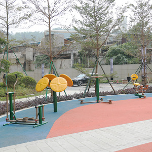 Outdoor Elliptical Trainer Steel Fitness Equipment For Elderly Parks And Squares Durable <b>Exercise</b> Trail Gear - Product Image 2