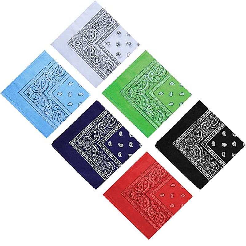 Высококачественные этнические банданы с цифровой печатью, дизайнерская квадратная бандана на заказ