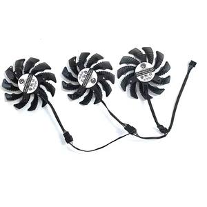 Ventilador de Refrigeración para Tarjeta Gráfica PLD08010S12HH 78mm DC 12V 0.35A 4Pin RX5700, Compatible con <span class=keywords><strong>Gigabyte</strong></span> Radeon RX 5500 5600 <span class=keywords><strong>5700</strong></span> <span class=keywords><strong>XT</strong></span> - Product Image 5