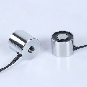 Ronde Vorm 35N Kracht <span class=keywords><strong>Micro</strong></span> Elektromagneet 12V 24V Dc Mini Electro Magneet Voor Onderdelen Handling Deurslot houder - Product Image 3