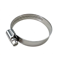 Collier de serrage en acier au carbone zingué de type allemand 9mm 12mm W1 DIN3017 à vis sans fin pour tuyau