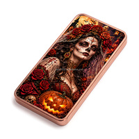 Barre de cuivre fin 0,999 de 1 oz, série d'horreur Halloween, lingot de collection, personnalisable OEM, fantôme, vampire, citrouille, barre de cuivre de 1 oz