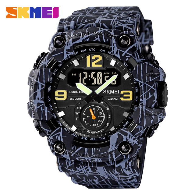 SKMEI Orologio Da Uomo In Pelle: Classico, Quarzo, Impermeabile Con Data E Luce - Regalo Perfetto - 4
