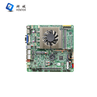 Placa base integrada de 8. ª generación con procesador 2 LAN 6 COM HD VGA LVDS EDP Display Win10 11 Linux Mini ITX placa base industrial