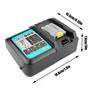 Remplacer Makit a Makit <span class=keywords><strong>Chargeur</strong></span> <span class=keywords><strong>DC18RC</strong></span> Sans Écran 14.4V-18V Power Tool <span class=keywords><strong>Chargeur</strong></span> de Batterie Appareil Électrique - Product Image 3