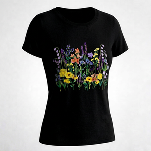 Nueva Llegada, Camiseta de Cuello Redondo para Mujer, Transpirable, Antiarrugas, Informal, con Impresión de Logotipo Personalizado, Alta Calidad, Precio Económico - Product Image 1