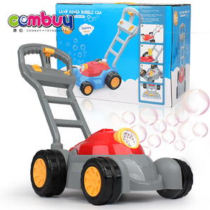 Push <strong>Lawn</strong> <strong>Mower</strong> Outdoor Play Electric <strong>Toys</strong> Automatic Bubble Machine - Product Image 1