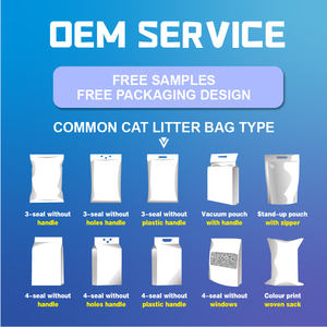 Échantillons gratuits, forte désodorisation, agglomération rapide, litière pour chat en bentonite, sable biodégradable, écologique, particules à l'arôme neutre - Product Image 4