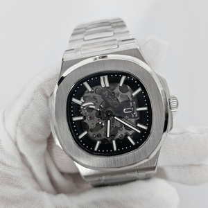 Reloj Mecánico para Hombre de Estilo Clásico de 41 mm, OEM ODM, con Movimiento NH70, Logotipo Personalizado, Resistente al Agua, Corona - Product Image 5