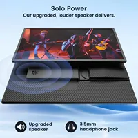 Monitor Portátil para Juegos de 16 Pulgadas, 1200P FHD, 100% SRGB, HDR, Ultra Delgado, con Soporte, para Laptop, PC, PS5, Xbox, Switch, Mac