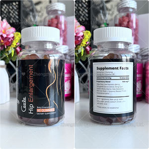 Suplemento diario de vitamina Natural para aumento de glúteos, personalizado de fábrica OEM, para aumento de caderas grandes, para mujeres, gomitas, logotipo BBL Avec - Product Image 2