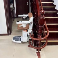 Nouveau monte-escalier électrique en acier à moteur, sans obstacle, pour fauteuil roulant, pour personnes à mobilité réduite, usage domestique ou hôtelier, modèle 2026