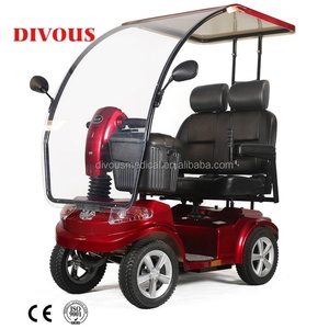 Motocicleta Eléctrica Cómoda de Dos Plazas, Scooter Eléctrico para Discapacitados, Vehículo Eléctrico para Personas con Movilidad Reducida, Scooter de Movilidad 4 - Product Image 1