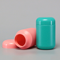 Pot en plastique HDPE personnalisé de 300 g pour poudre protéinée, gommes et compléments alimentaires