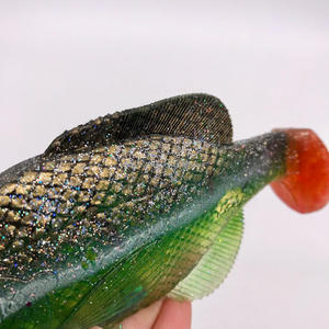 Leurre souple artificiel OEM Weiyu Panfish Lead Swimbait 15cm en PVC avec hameçon 4/0 pour maquereau, bar, brochet ou poisson-chat, gros leurres de pêche 136g - Product Image 2