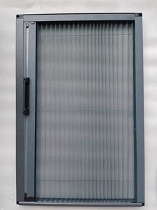 Moustiquaire rétractable design moderne pour fenêtre <span class=keywords><strong>en</strong></span> aluminium Moustiquaire de porte <span class=keywords><strong>en</strong></span> alliage d'aluminium Moustiquaire plissée <span class=keywords><strong>en</strong></span> polyester Maille anti-insectes - Product Image 5