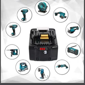 Pour <span class=keywords><strong>batterie</strong></span> <span class=keywords><strong>Makita</strong></span> de <span class=keywords><strong>18V</strong></span> 6.0Ah 6000mAh Remplacement pour BL1860B BL1850B Compatibilité avec les perceuses et meuleuses d'angle <span class=keywords><strong>Makita</strong></span> - Product Image 5