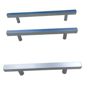 Poignées de meuble de style européen en acier inoxydable, forme barre, antirouille, pour portes d'armoires - Product Image 5