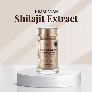 Capsules de complexe minéral Shilajit de l'Himalaya en gros, 500 mg, concentré 30X |   Complément alimentaire en marque privée OEM, 60 unités - Product Image 2
