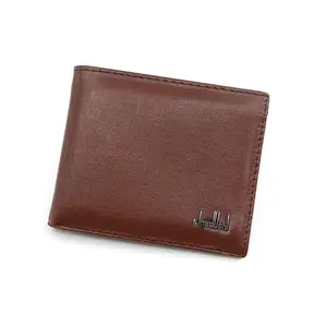 Men's Wallet New Short Fashion Business Wallet thin imitation leather large capacity Wallet