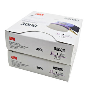 Bloque de lijado redondo de arena 3000, almohadilla de esponja abrasiva suave, <span class=keywords><strong>esmeril</strong></span> de disco, <span class=keywords><strong>6</strong></span> <span class=keywords><strong>pulgadas</strong></span> - Product Image 3