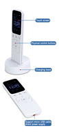 Control Remoto Infrarrojo Wi-Fi Portworld con Teclado Táctil para Sistema de Automatización del Hogar Inteligente Tuya