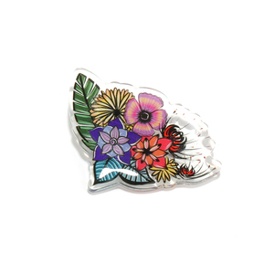 Logo Tùy Chỉnh VOGRACE Giá Rẻ <span class=keywords><strong>OEM</strong></span> Acrylic Pins In Phim Hoạt Hình Anime Nhựa Rõ Ràng Nút Trong Suốt Phù Hiệu Với Bất Kỳ Hình Dạng - Product Image 4