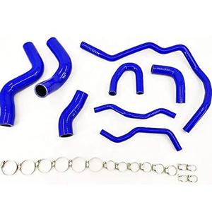 ホンダシビック1.6L SOHC D15 EG EK 1992 1993 1994 1995 1996 1997 1998 1999 2000用シリコンラジエーターターボホースキット - Product Image 6