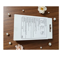 Emballages personnalisés imprimés pour cosmétiques et faux ongles, avec fenêtre transparente, en papier d'art de luxe, doublure en éponge et fermeture magnétique