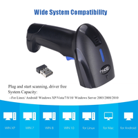 Lecteur de codes-barres 1D sans fil haute performance YHD-1100, scanner CCD pour codes UPC et EAN, idéal pour les points de vente mobiles - Offre Spéciale