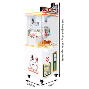 Machine de grue de griffe d'approvisionnement d'usine en gros Machine de jeu de cadeau de divertissement d'arcade personnalisée Machine de griffe de jouet bon marché à vendre - Product Image 3