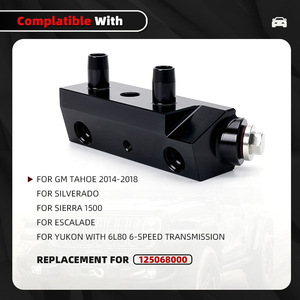 Válvula de Derivación de Transmisión Chevrolet GM6L80 OSA025-BK de Aleación de Aluminio para 2014-2018, Reemplazo y Reparación - Product Image 5