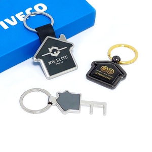 Llavero Metálico en Forma de Casa para Sublimación, Personalizable con Logotipo, Venta al Por Mayor - Product Image 4