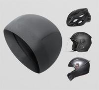 Bonnet élastique en soie de glace pour hommes, avec logo personnalisé, cyclisme en plein air, course à pied, doublure de casque de moto, casquette ondulée