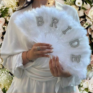 Venta caliente <span class=keywords><strong>Despedida</strong></span> de <span class=keywords><strong>soltera</strong></span> Suministros Blanco Rosa Negro Rojo Novia Perla Abanico Esponjoso Boda <span class=keywords><strong>Despedida</strong></span> de <span class=keywords><strong>soltera</strong></span> Photo Props - Product Image 6