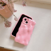 Coque de téléphone en TPU souple avec design à bulles 3D pour iPhone 11 12 13 14 Pro Max, coque robuste et antichoc
