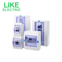 PZ30 boîte de distribution en plastique extérieur étanche monté en surface maison atelier interrupteur d'éclairage boîte de câblage ouverte à l'air