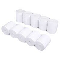 Fábrica al por mayor 80mm Papel de caja registradora Pos Bill Roll 3 1/8 ''X 230 'Papel térmico Till Roll 80X80mm Papel térmico para recibos