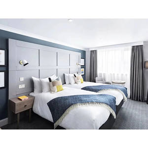 ชุดเฟอร์นิเจอร์ห้องนอนอพาร์ทเมนท์โรงแรมหรู 7 ดาว <span class=keywords><strong>Voco</strong></span> IHG  ไม้โอ๊คแท้ทันสมัย เป็นมิตรกับสิ่งแวดล้อม ปรับแต่งได้ สำหรับโครงการเชิงพาณิชย์ - Product Image 1