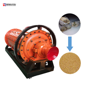 可定制规格的黄金矿用球磨机 3吨级黄金矿用球磨机 带柴油机的筒式球磨机 - Product Image 1